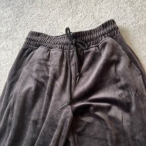 Pink Velvet jogger pant